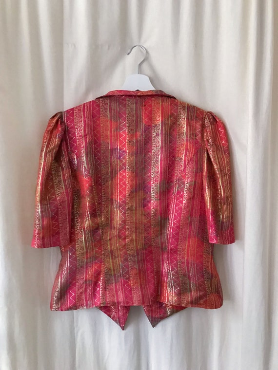 vintage | Vera Mont France | puff sleeve blouse |… - image 7