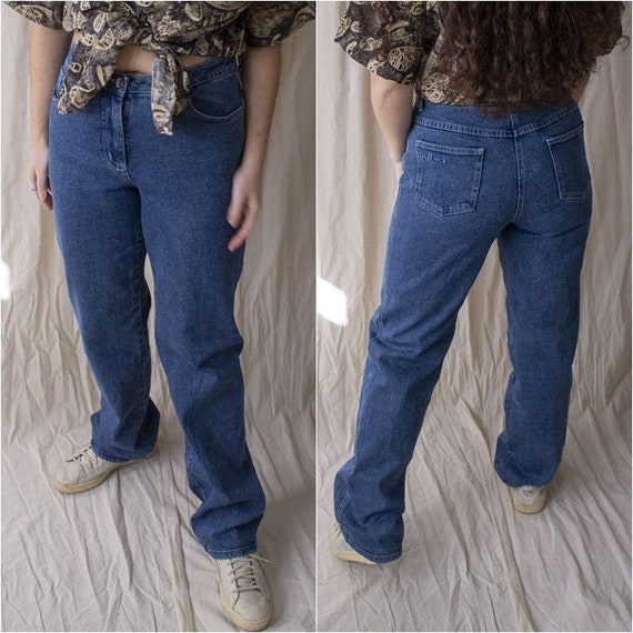 vintage jeans | ELKO | denim blue pants | size med