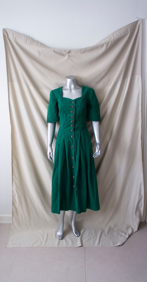 Hochalm | cotton linen dirndl | size small - medi… - image 2