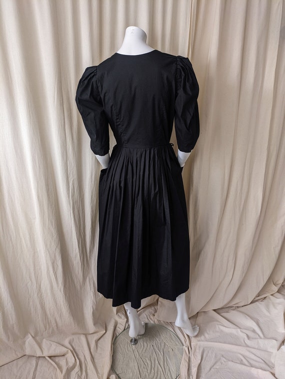 vintage | Betty Barclay | black maxi dress | size… - image 3