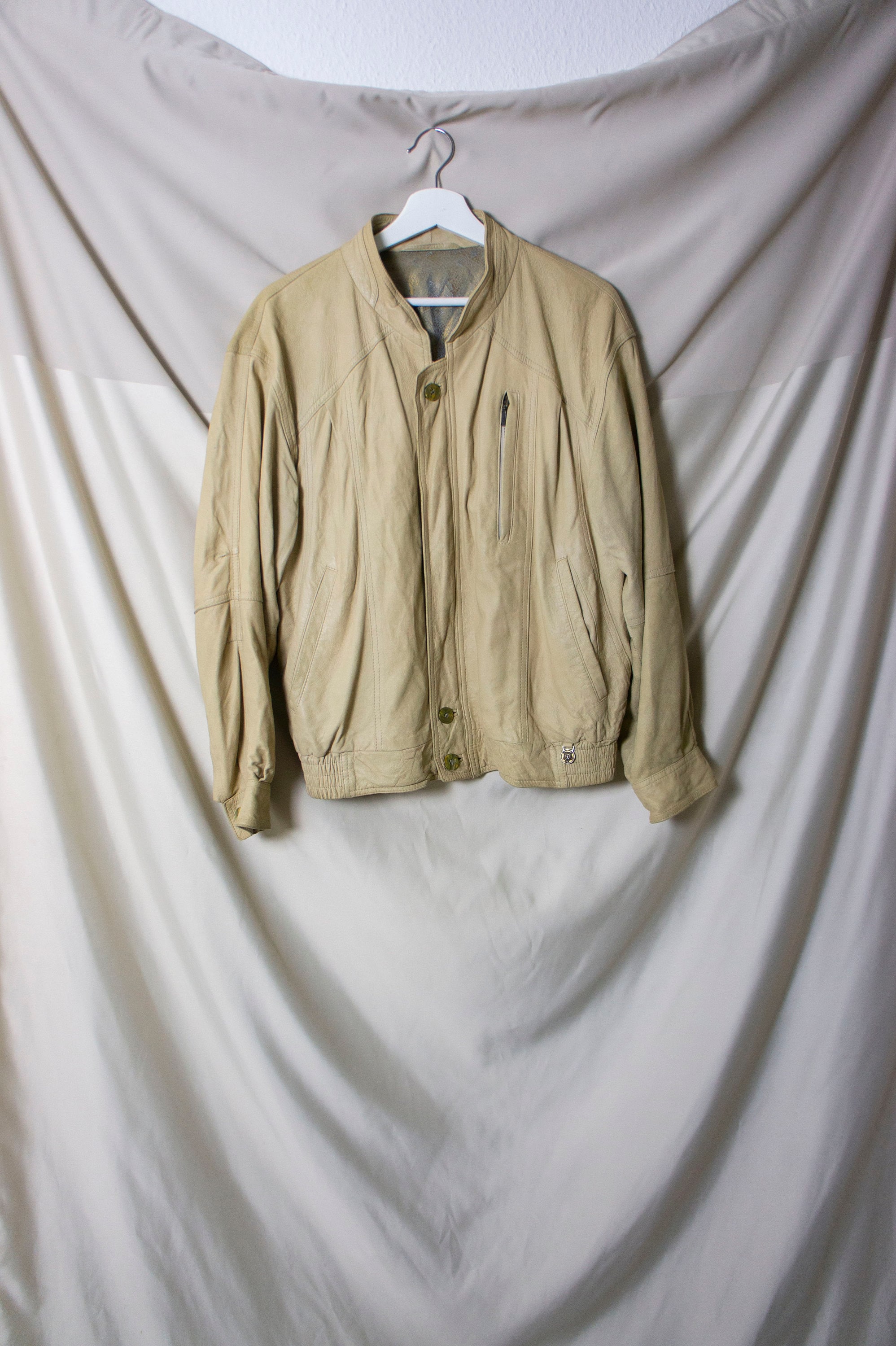Vintage / C&A Westbury / chaqueta de cuero para hombre / - Etsy España