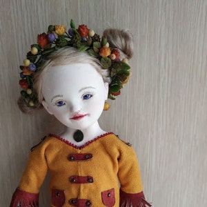 Art Interior Doll Daisy. 27 cm