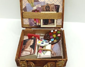 Artist Suitcase Bag - Etsy