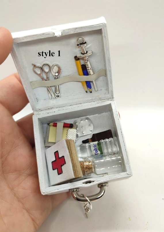 Medische koffer EHBO-kit voor Mini verpleegster - Etsy Nederland