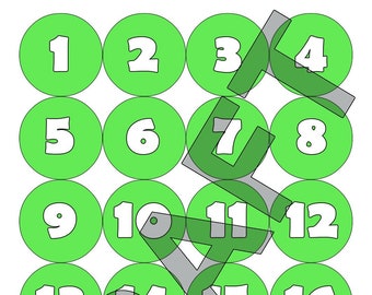 Plain Advent Calendar Etsy