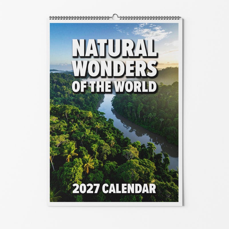 Delivery Note Printed Example Landscape 2026 Calendar - Etsy UK