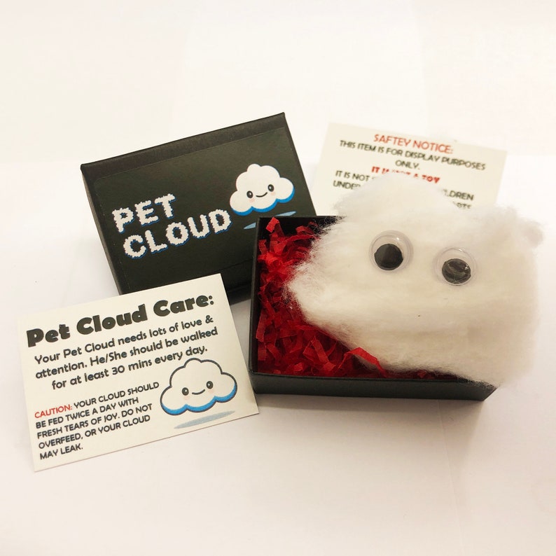 Pet Cloud ® - Funny Novelty Gift Ideas - Ideal For Birthday Presents, Wedding Favours, Party Bags 