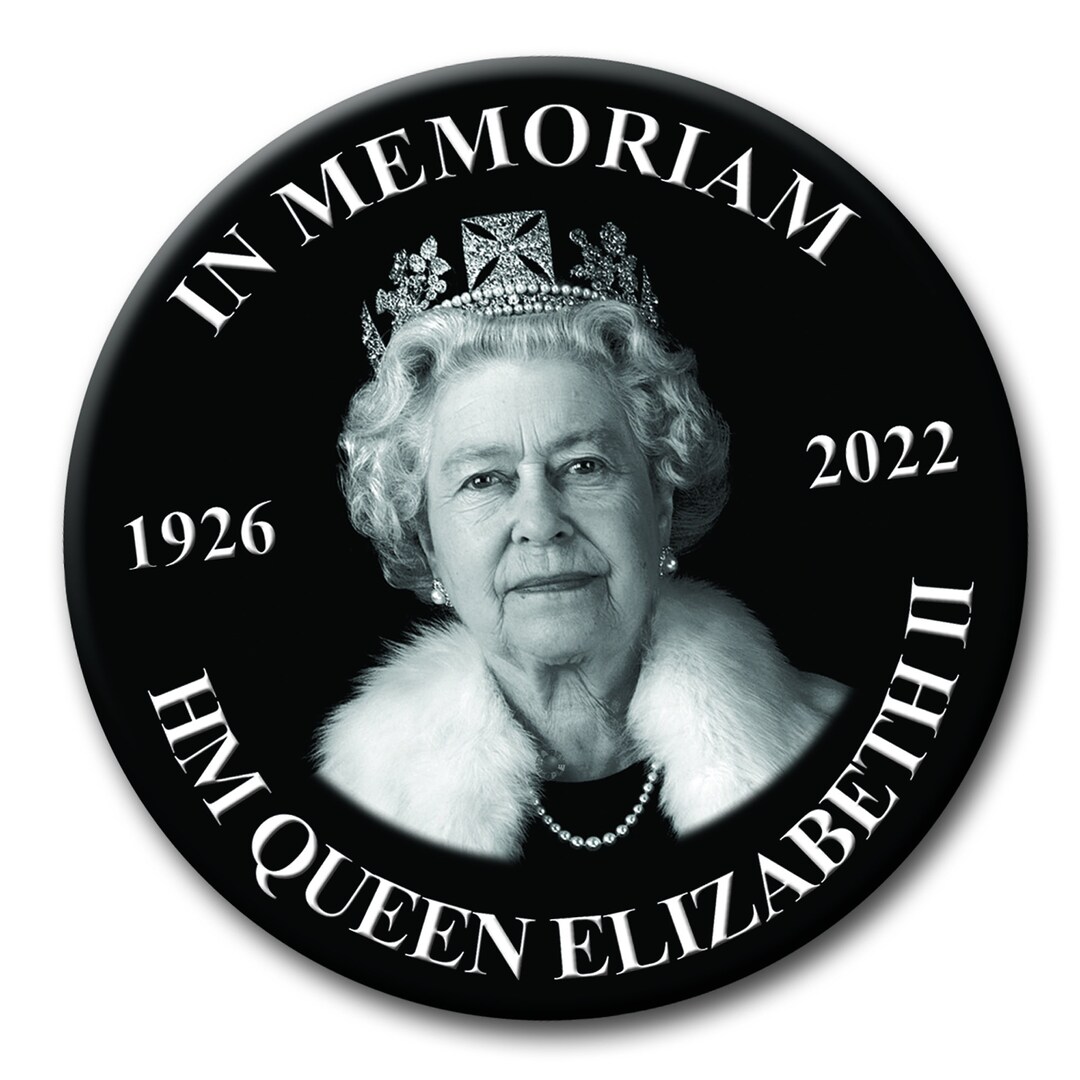 HM Queen Elizabeth II Commemorative Badge 1962-2022 59mm - Etsy UK