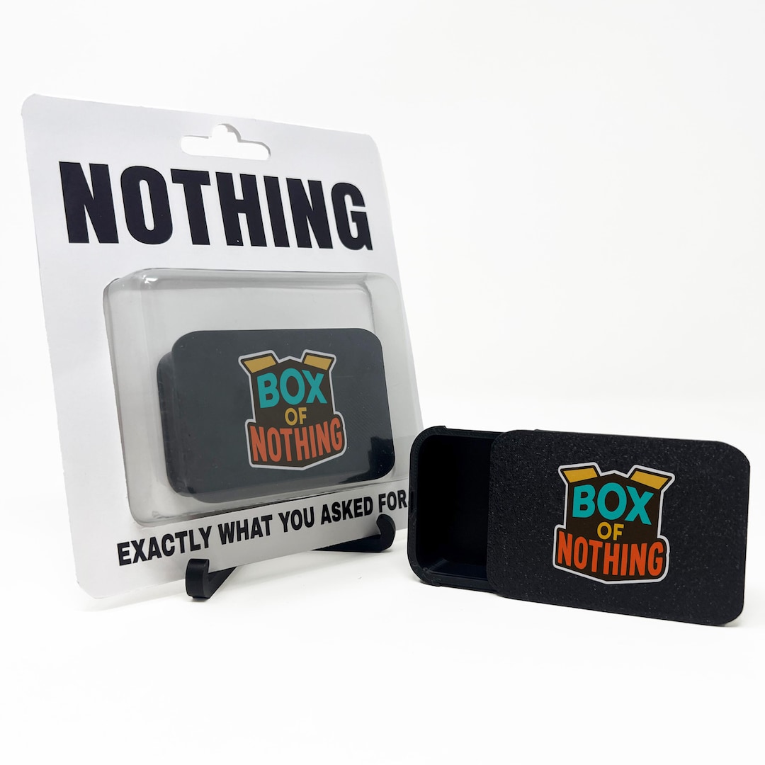 Nothing Present Nothing (boxed) - Gag Gift for Those Who Say They Don't Want Anything ...