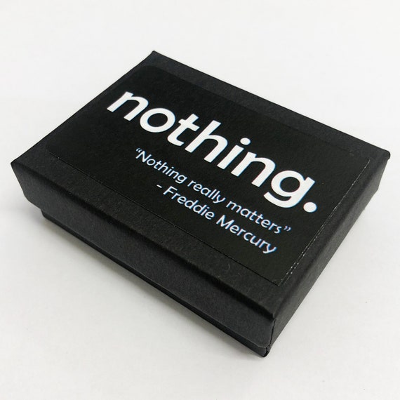 Box of Nothing - Prank, Funny Gag Gifts for Men, Women, Teens, Stocking  Stuffers
