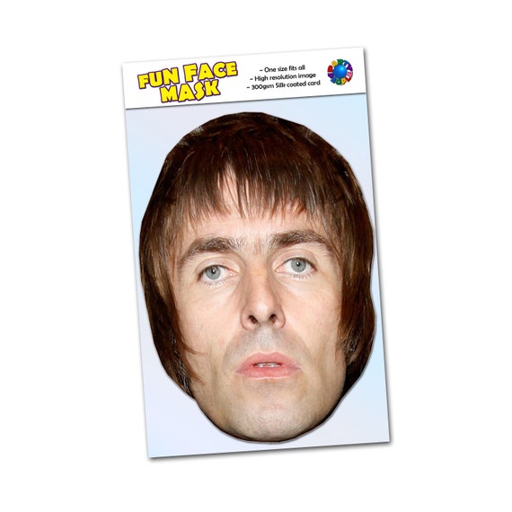Liam Gallagher Celebrity Face Mask Liam Gallagher Celebrity Face Mask