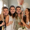 Personalised Photo Face Masks - DIY or Ready To Wear - Custom kits For Hen do, stag do, birthday party fancy dress