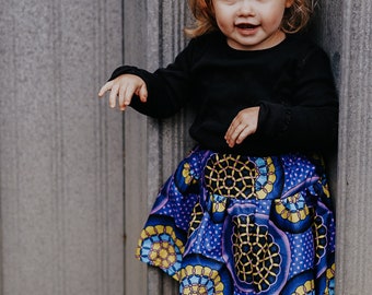 Mandala Circles Toddler & Children's Skirt