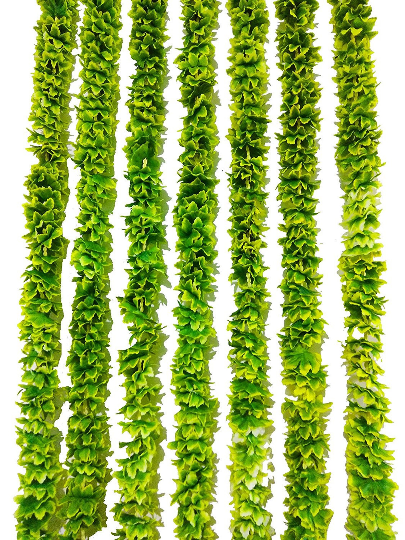 Fresh Like Artificial Green Leaf String Party Backdrop, Indian Wedding