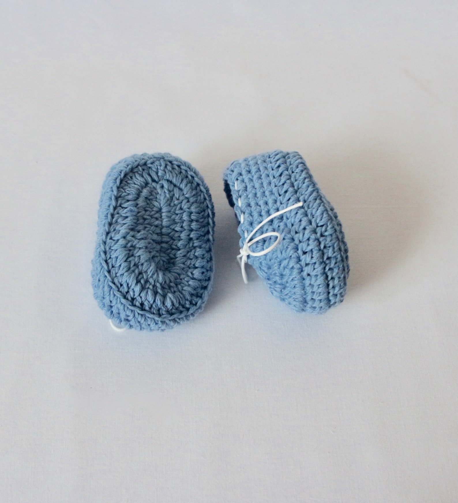 Blue baby slippers Baby boy booties Summer baby shoes Etsy