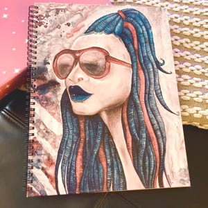 Sketchbook | Artist Book | Drawing Book | Blank Pages | Just Chill