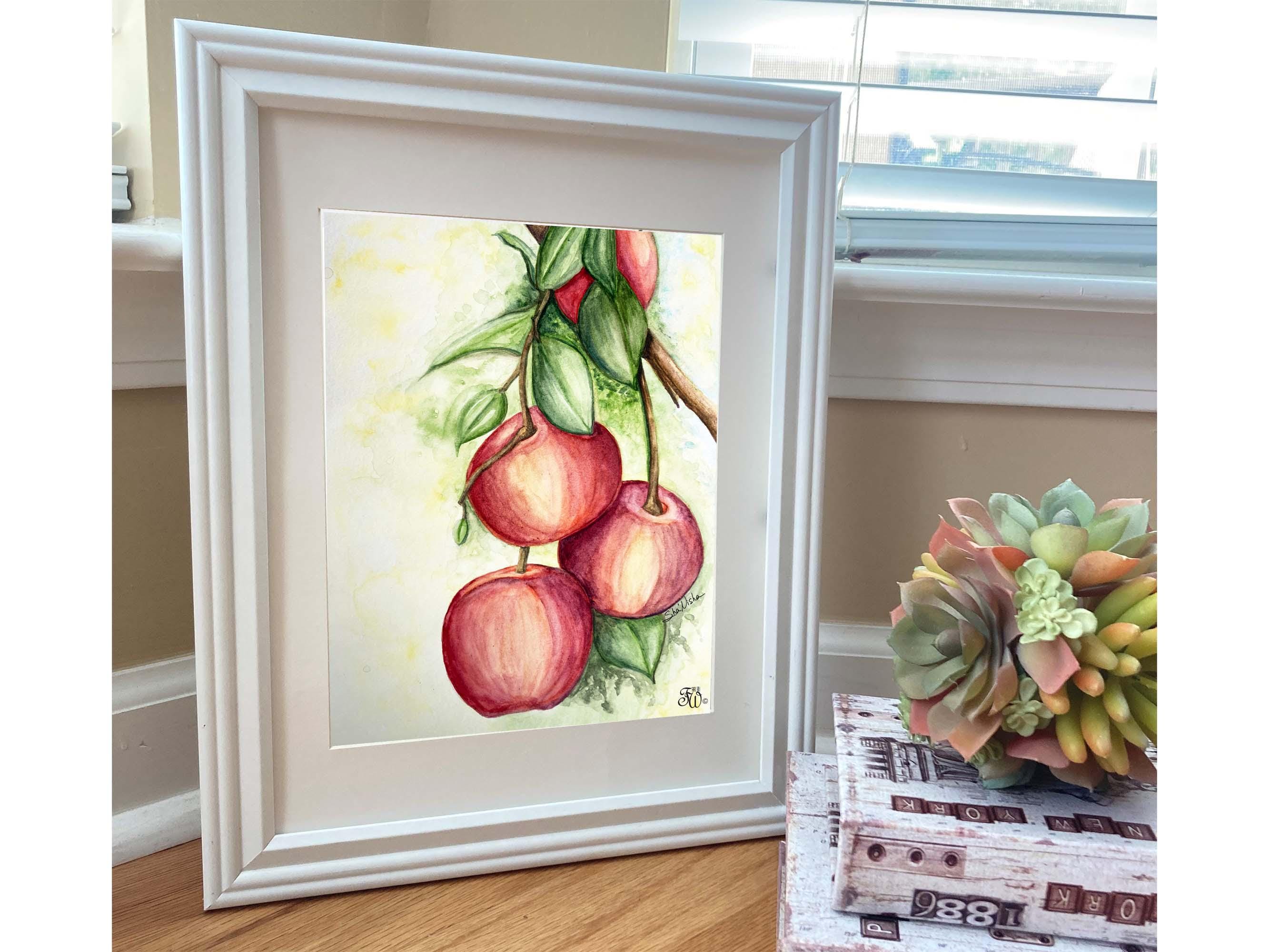Apples to Apples Art Print | Unframed - Etsy