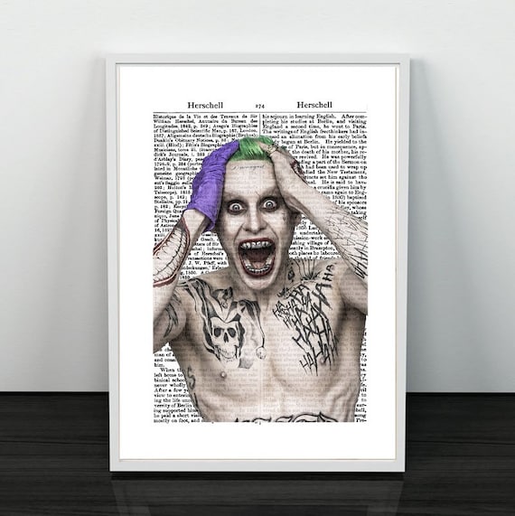Crazy Joker Harley Quinn Suicide Squad Alternative Dc Etsy Crazy Joker Harley Quinn Suicide Squad Alternative Dc Etsy