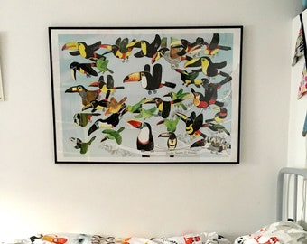 Toucans -large poster