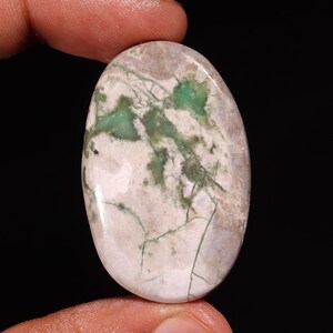 Tempting Top Quality Natural Variscite Oval Shape Cabochon Designer Variscite Loose Gemstone For Making Jewelry 63 Ct 44X29X7 MM MM SA-4560