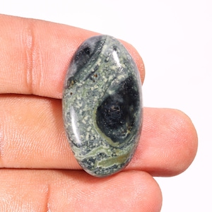 Gorgeous Top Quality Natural Star Galaxy Jasper Oval Shape Cabochon Loose Gemstone For Making Jewelry 32.80 Ct 33X18X6 MM SO-399