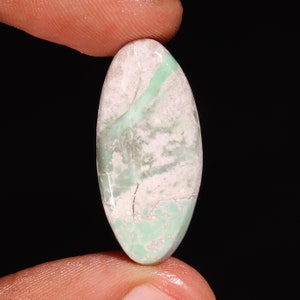 Gorgeous Top Quality Natural Variscite Oval Shape Cabochon Designer Variscite Loose Gemstone For Making Jewelry 17.10 Ct 31X14X5 MM SO-231