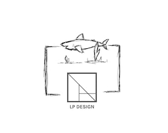 Whittled Shark Wood Carving Pattern (Digital Download)