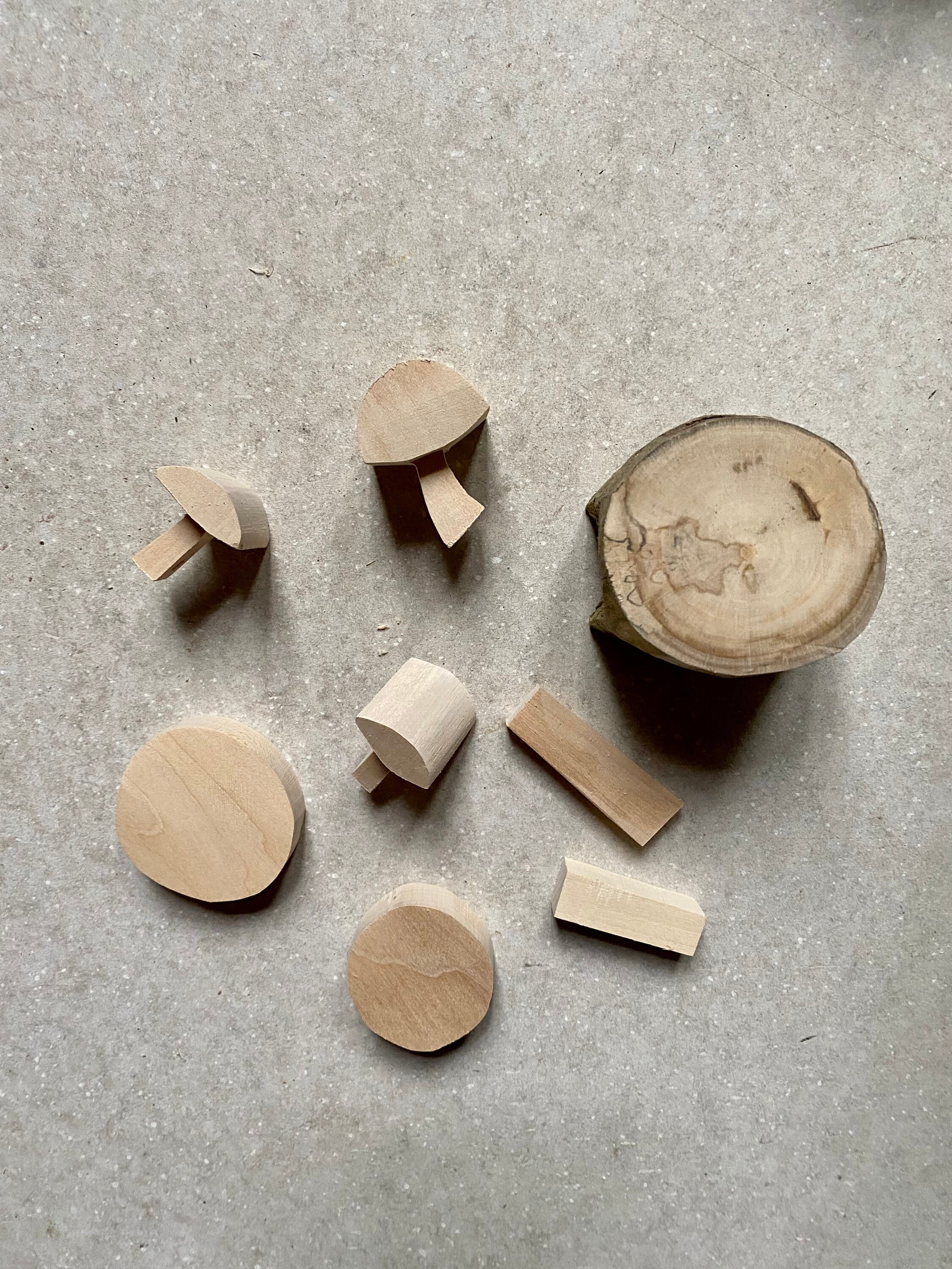 Whittling Kit Blanks Whittle Your Own Mushrooms Beginner Whittling Kit  Mushrooms Whittling Blanks 