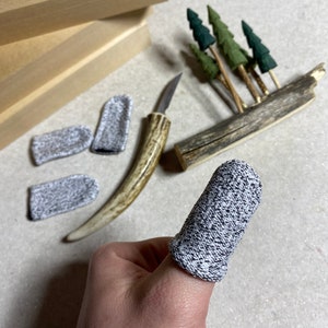 Whittlen Holz Schnitzerei Daumenschutz | Whittlen Daumen- und Fingerscheide | Schnitzhandschützer | Daumenschutz von Whistling