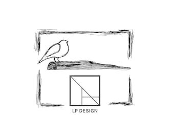 Whittling Bird Pattern: Wood Carving Template (Digital Download)