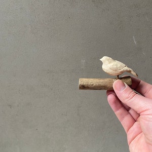 Beginner Wood Carving Kit Whittling Bird Kit Whittling Tool Bird Carving Kit for Beginners Make your own Driftwood Bird Carving Kit image 2
