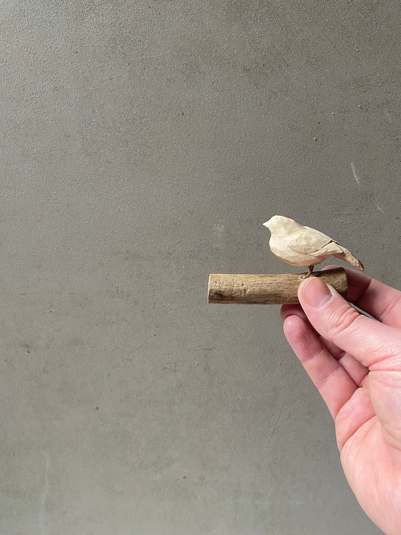 Beginner Wood Carving Kit Whittling Bird Kit Whittling Tool Bird Carving Kit for Beginners Make your own Driftwood Bird Carving Kit image 2