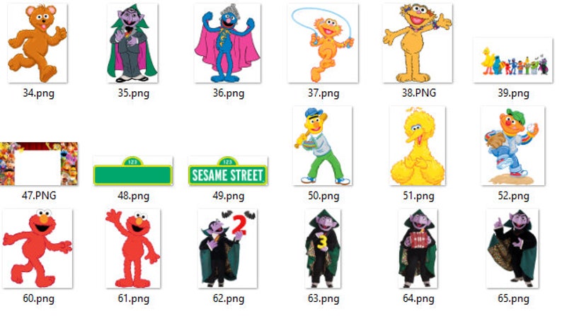 sesame street png files elmo clipart sesame street clipart big bird clipart elmo cartoon characters instant download sesame printable clip art art collectibles