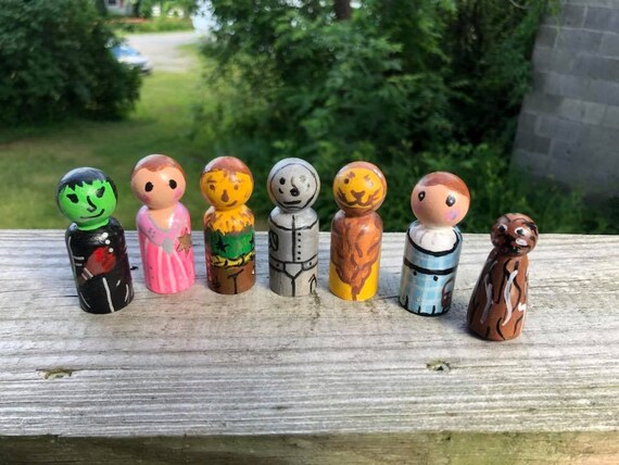 wizard of oz peg dolls