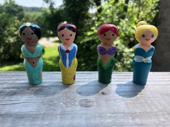 disney princess peg dolls