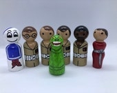 Ghostbuster Peg Doll Set