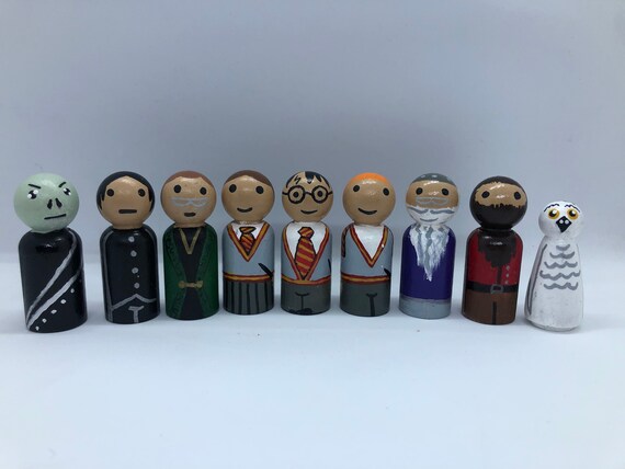 harry potter peg dolls