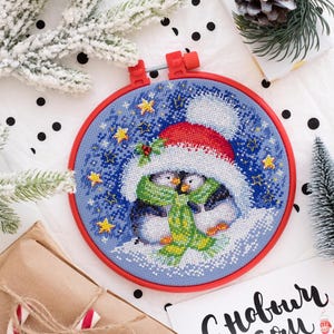 DIY Counted Cross Stitch Kit &quot;Delicate feeling&quot; with hoop, Embroidery kit, Home decor, Abris Art A03