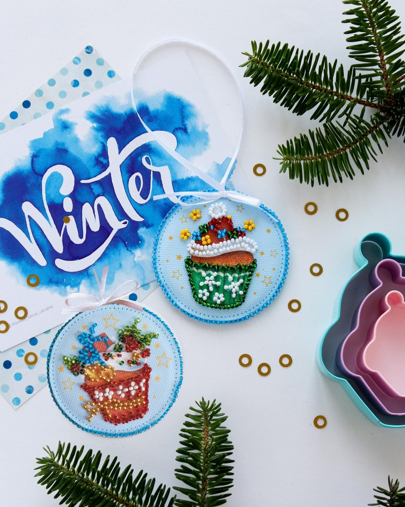 DIY Bead Embroidery Kit Baby Abris Art A14 Xmas tree beading embroidery Christmas tree toy kit DIY Bead Embroidery Kit Baby Abris Art A14 Xmas tree beading embroidery Christmas tree toy kit