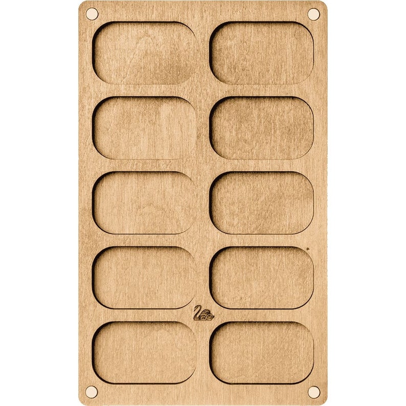 Wood Bead Organizer Tray With Wooden Lid Etsy