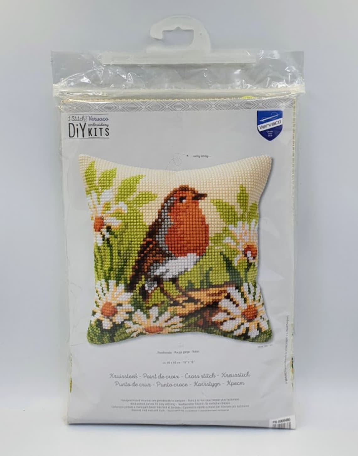 DIY Needlepoint Kit Vervaco Cross Stitch Cushion Kit Etsy