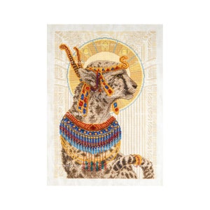Kit de punto de cruz contado DIY &quot;Leyendas de Egipto&quot;, kit de bordado, kit de manualidades DIY, decoración del hogar