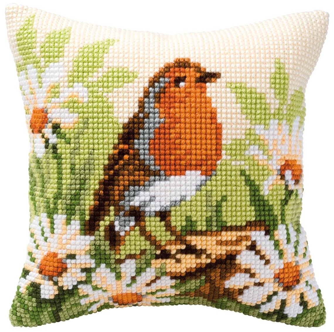 DIY Needlepoint Kit Vervaco Cross Stitch Cushion Kit Etsy