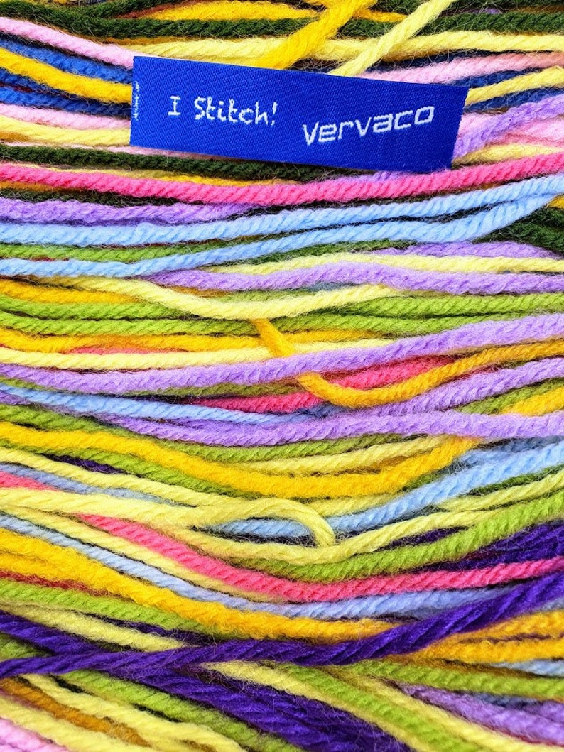 DIY Needlepoint Kit Long Stitch Cushion Kit Colorful Etsy