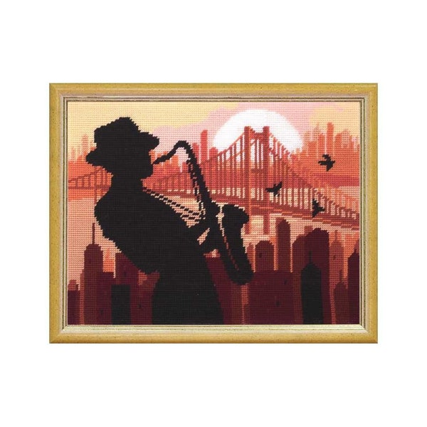 San Francisco Needlepoint Kit Etsy
