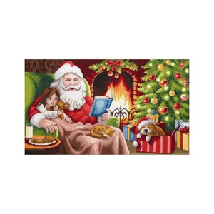 DIY Counted Cross Stitch Kit &quot;In the arms of a fairy tale &quot;, Embroidery kit, DIY Craft Kit, Home decor