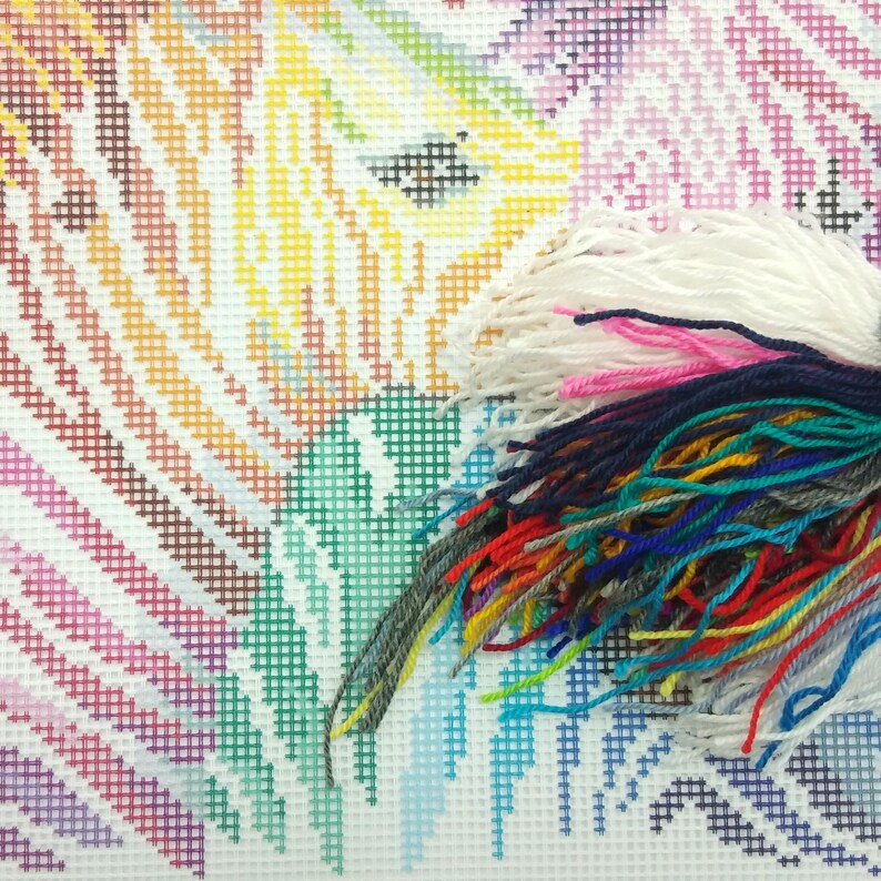 DIY Needlepoint Kit Tapestry Kit 3647 Cm Cross Stitch Kit Etsy