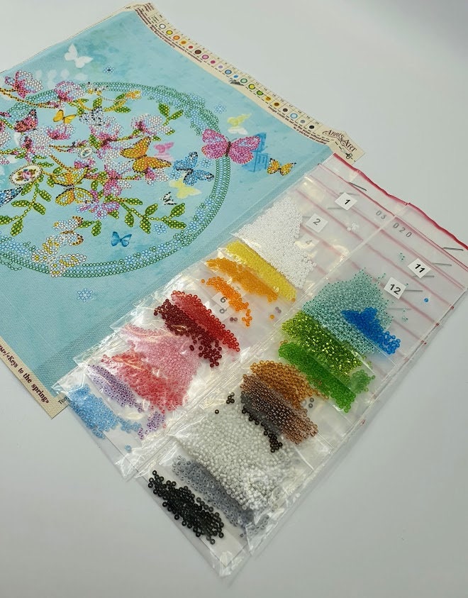 Bead Embroidery Tip: Make Your Own Portable Bead Tray –