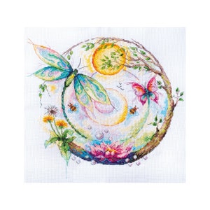 DIY Counted Cross Stitch Kit "Color magic", Embroidery kit, Home decor, Abris Art A24