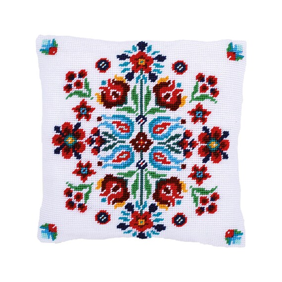 DIY Needlepoint Kit Tapestry Cushion Kit Etsy